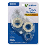 AdTech TAPE RUNNER REFILL Permanent Double Sided Adhesive 8.75yards