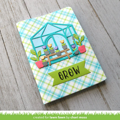 Lawn Cuts BUILD A GREENHOUSE Custom Craft Dies 13pc