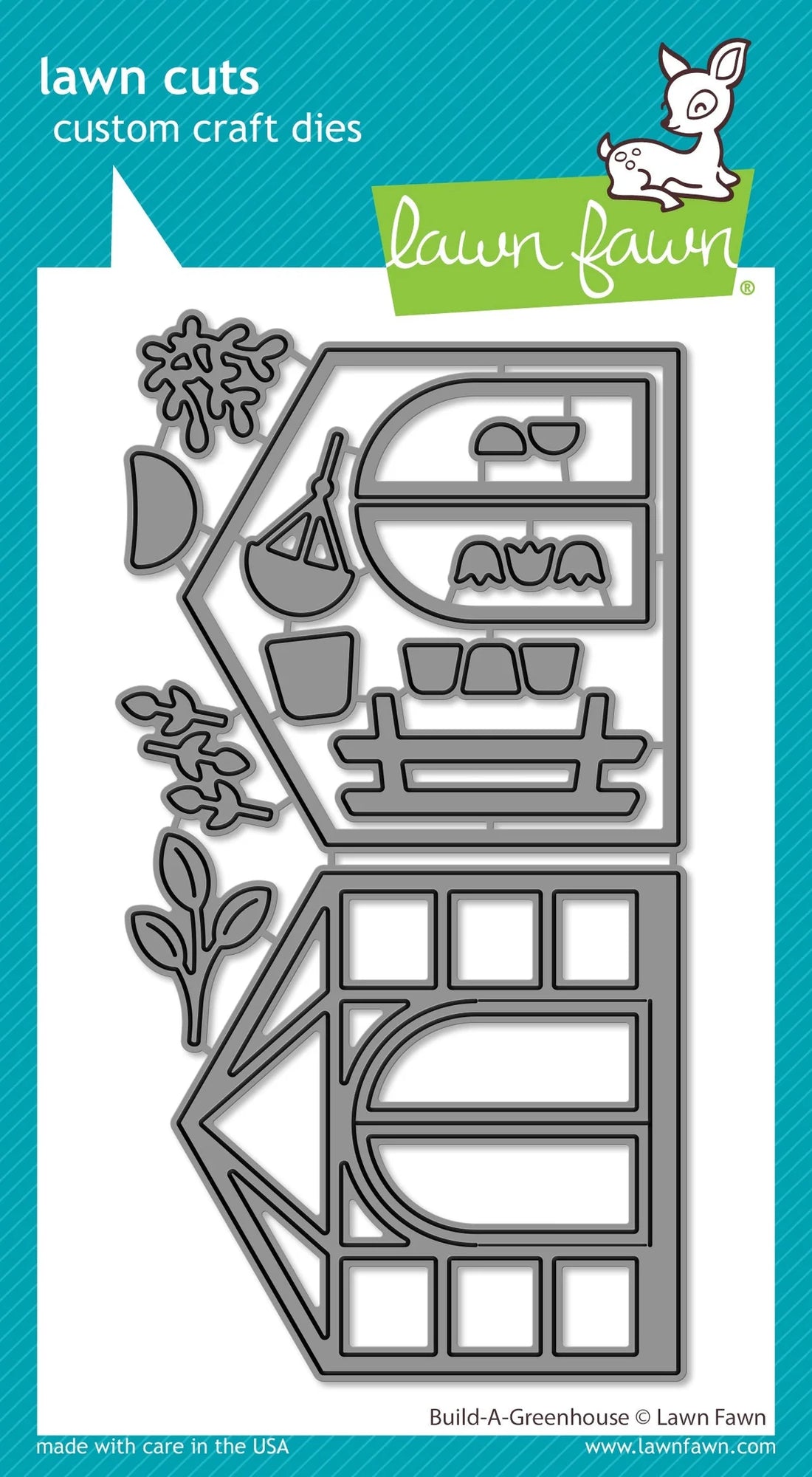 Lawn Cuts BUILD A GREENHOUSE Custom Craft Dies 13pc