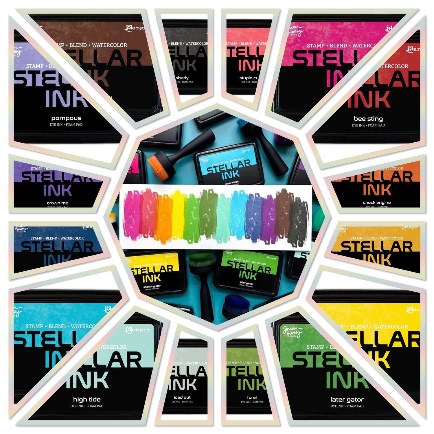 Simon Hurley STELLER INK PAD Dye Ink