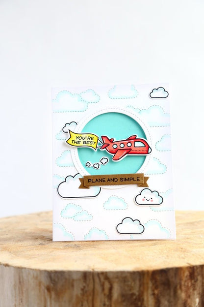 Lawn Fawn ALL THE CLOUDS Stamp &amp; Die Set