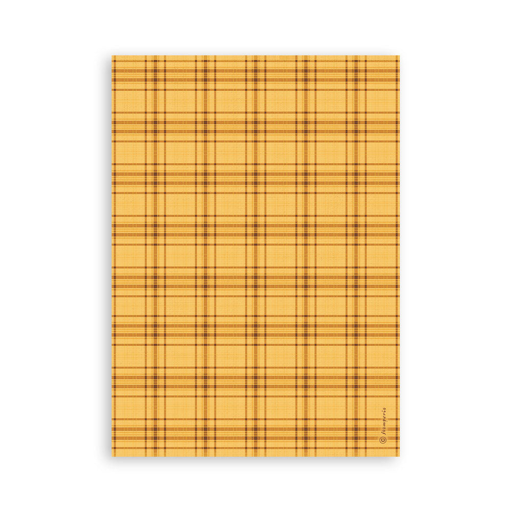 Stamperia WHISPERING WOODS Washi Pad 8 Sheets