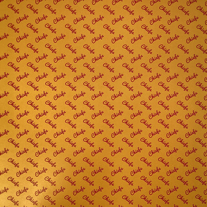 Scrapbooksrus CHIEFS FOOTBALL 12&quot;X12&quot; Scrapbook Paper Kit 12 Sheets