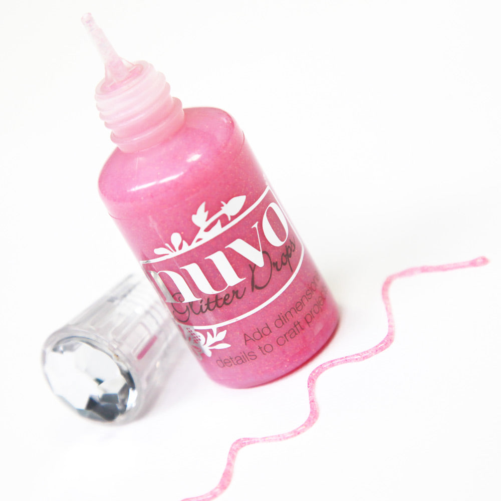 Nuvo Glitter Drops SHERBET SUMMER Glue 1oz