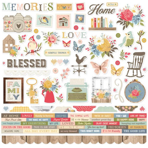 Simple Stories FRONT PORCH 12"X12" Collection Kit