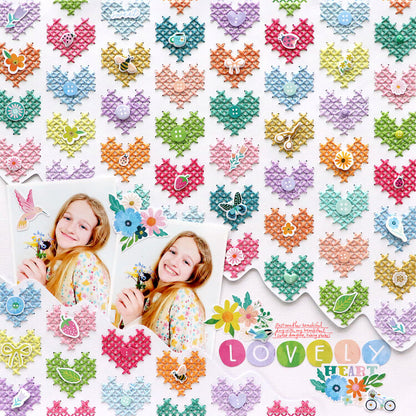 Paige Evans HAPPY HAVEN 6”X12” Stickers 85pc
