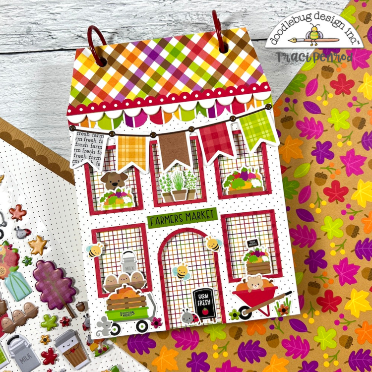 Doodlebug HOME SWEET HOME Chipboard Album