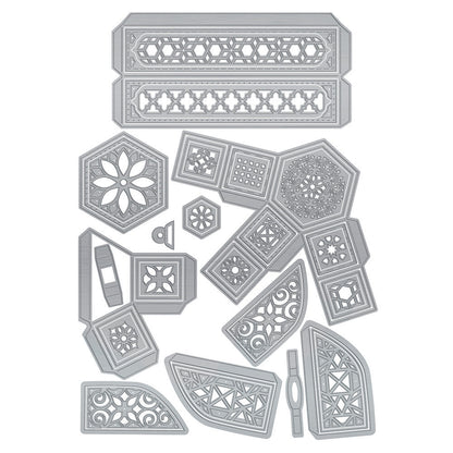 Tonic Studios HIDDEN LIAISON HEXAGON Box Die Set