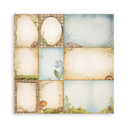 Stamperia HIDDEN GROVE MAXI PAD 12&quot;X12&quot; Scrapbook Paper Pack
