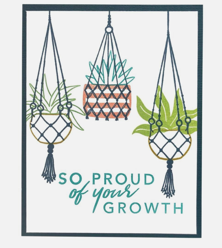 Diamond Press GREENERY Stamp &amp; Die Set