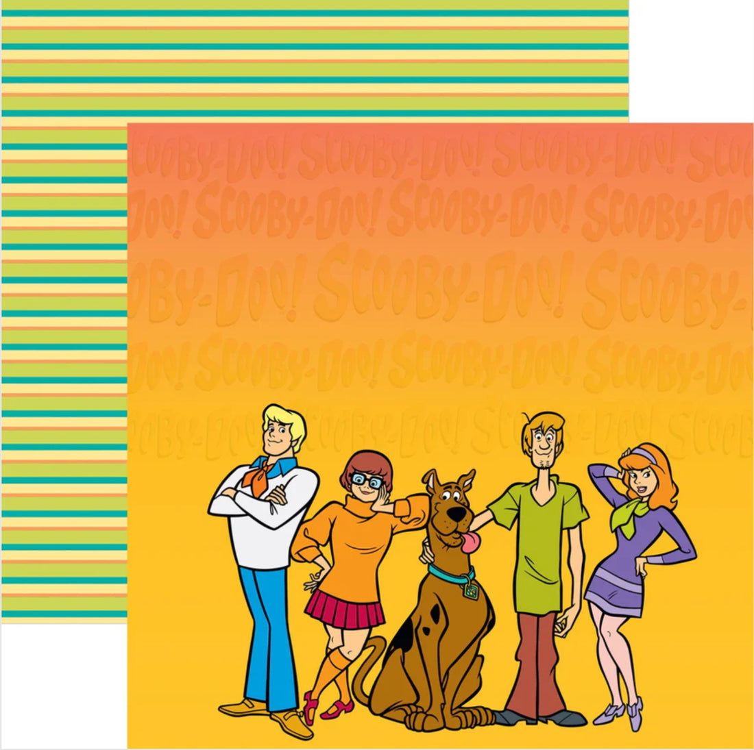 Scrapbooksrus SCOOBY-DOO 12”X12” Paper Kit