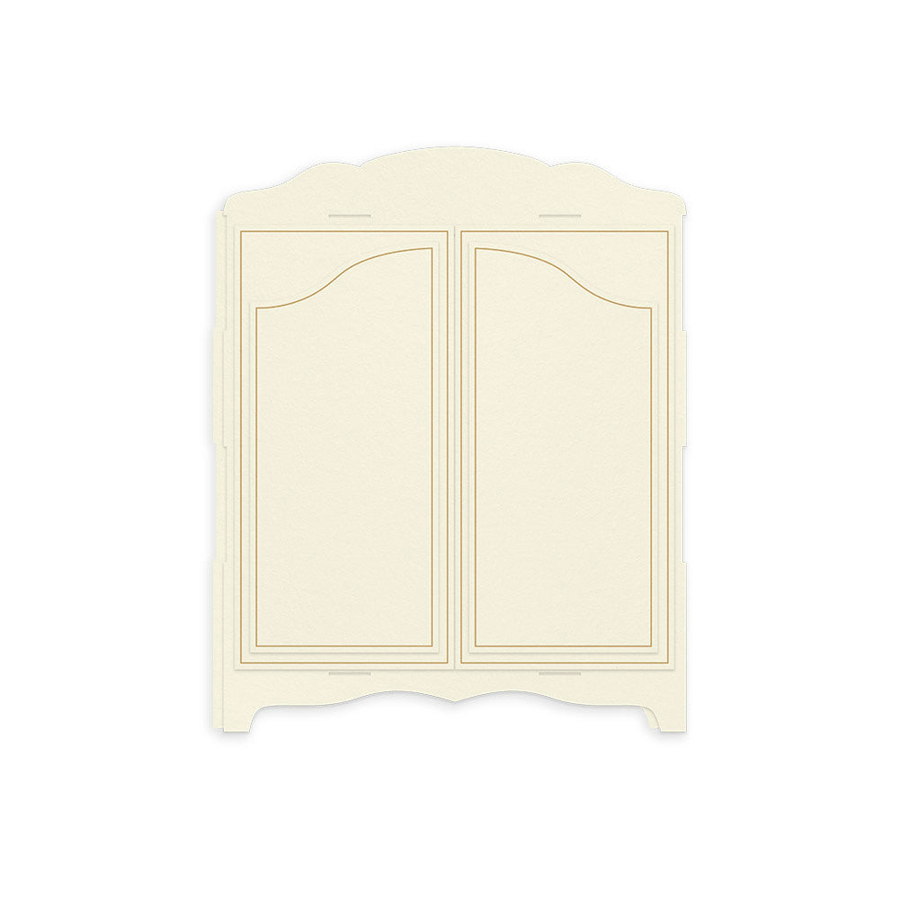 P13 MAGICAL WARDROBE Light Chipboard Embellishments 1 Set