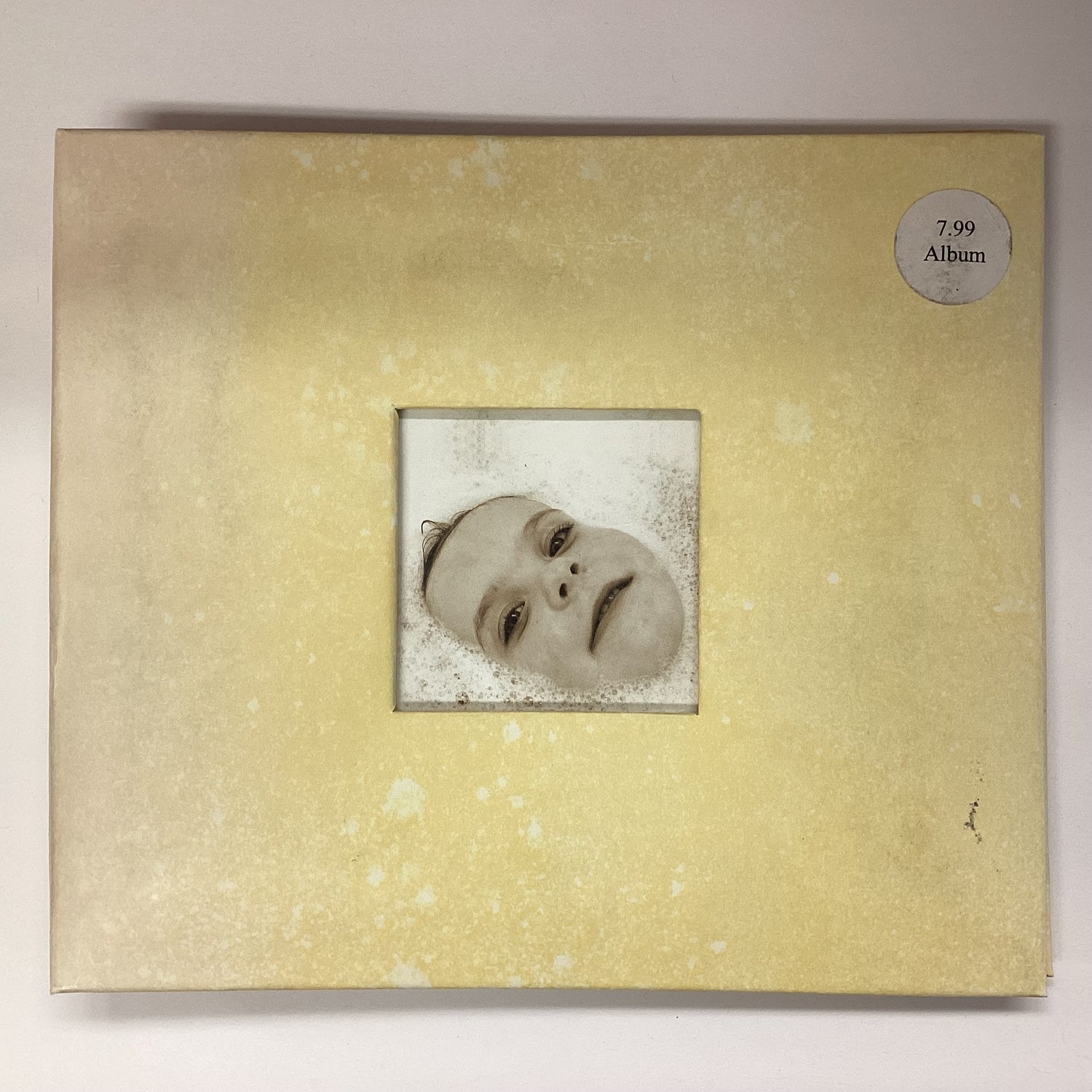 Postbound YELLOW FRAME 6&quot;X6&quot; Mini Scrapbook Album