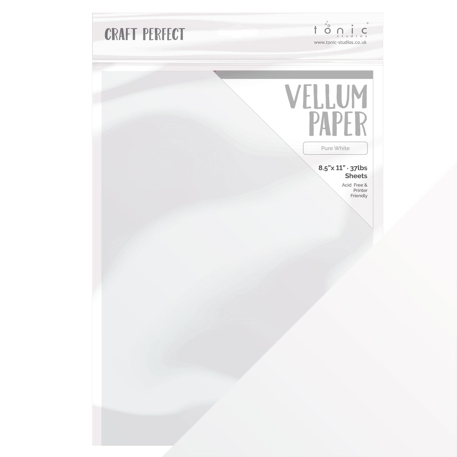 Craft Perfect VELLUM PAPER 8.5”X11” Sheets