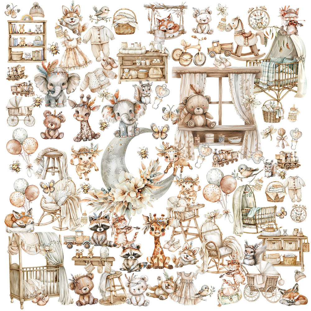 49 and Market LITTLE DREAMERS Laser Cut Elements