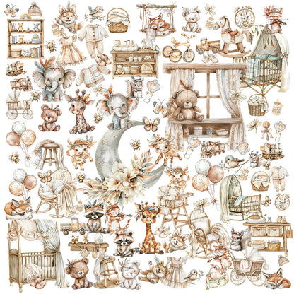 49 and Market LITTLE DREAMERS Laser Cut Elements