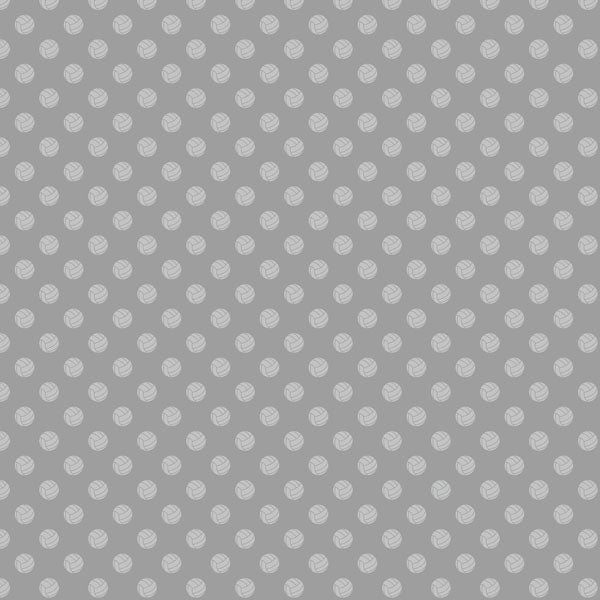 Scrapbook Customs VOLLEYBALL SIMPLE FADED 12"X12" Double Sided Paper