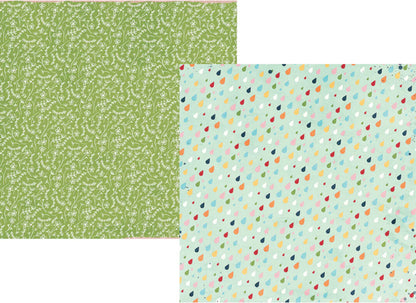 Simple Stories SPRINGTIME 12”X12” Scrapbook Paper Kit 7pc