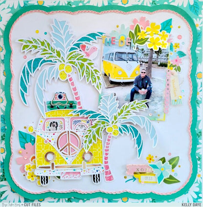 Paige Evans ADVENTUROUS Floral Ephemera 75pc