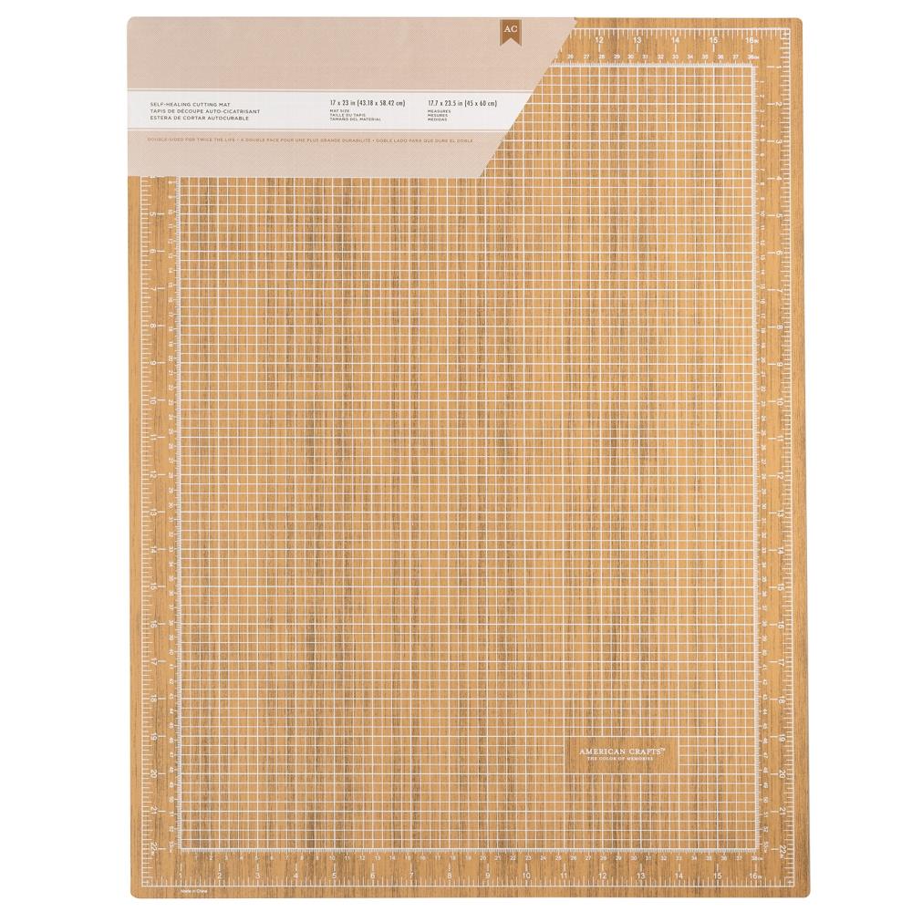 American Crafts SELF HEALING Cutting Mat 17”X23”