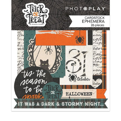 Photoplay TRICK OR TREAT EPHEMERA Cardstock Pack