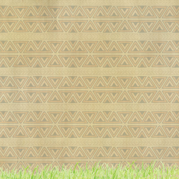 Scrapbook Customs SAFARI LION 12&quot;X12&quot; Scrapbook Paper