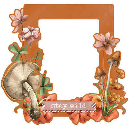 Simple Stories SIMPLE VINTAGE WOODLANDS Chipboard Frames 6pc