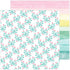 Pinkfresh Studio Delightful SMILE OFTEN 12x12 Scrapbook Paper