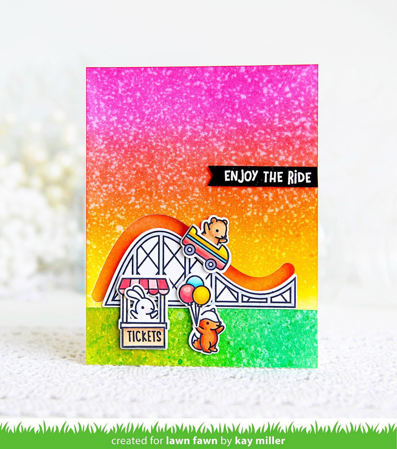 Lawn Fawn COASTER CRITTERS Stamp &amp; Die Set