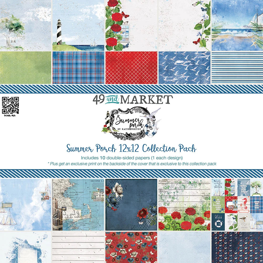 49 and Market SUMMER PORCH 12x12 Collection Pack