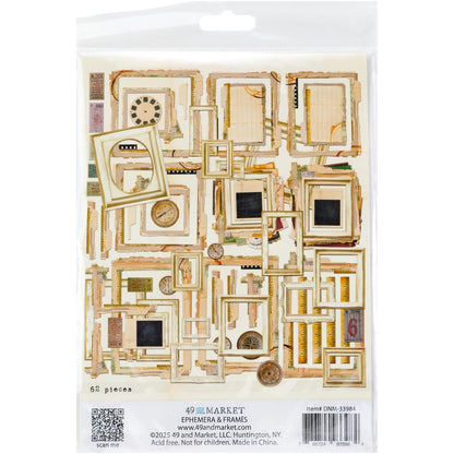 49 and Market NOSTALGIC MEMORIES Ephemera &amp; Frames 62pc