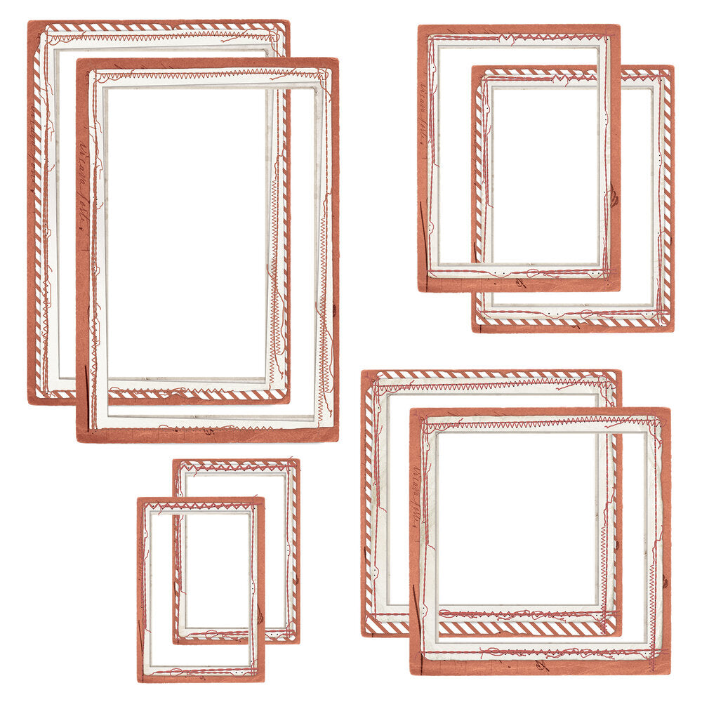 49 and Market Color Swatch TERRACOTTA FRAME SET 20pc