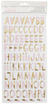 Thickers Crate Paper Cute Girl DEAR Foil Letter Stickers