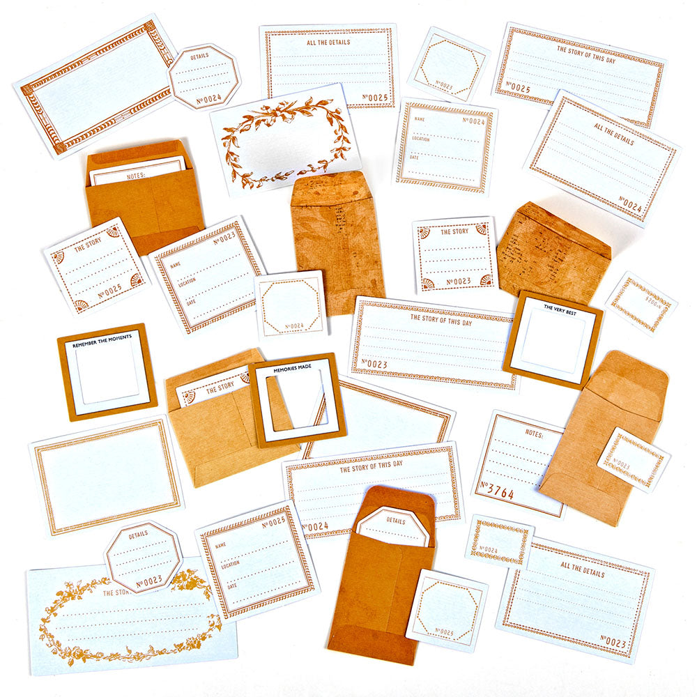 49 and Market Color PEACH Envelope Bits 37pc