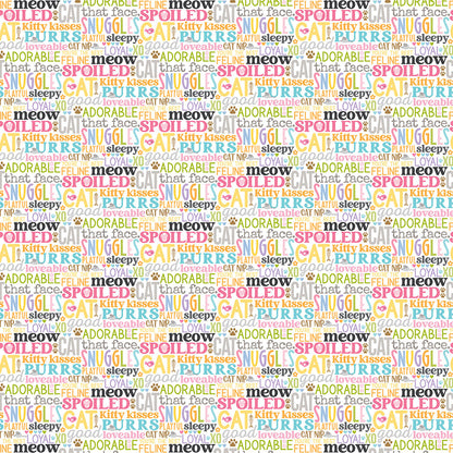Bella Blvd MEOW 12&quot;X12&quot; Scrapbook Paper