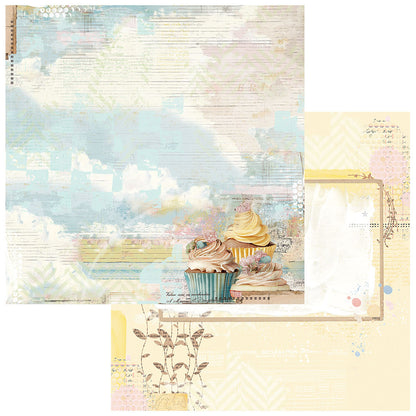 49 and Market GLIMMER GLEE CELEBRATE 12”X12” Scrapbook Paper