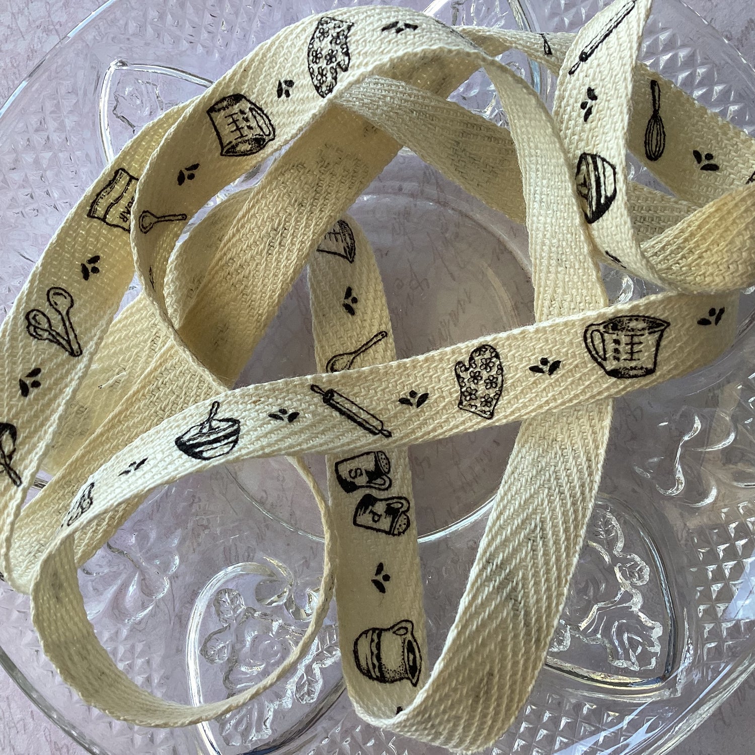 Creative Impressions .5&quot; TWILL RIBBON 1 yards yd