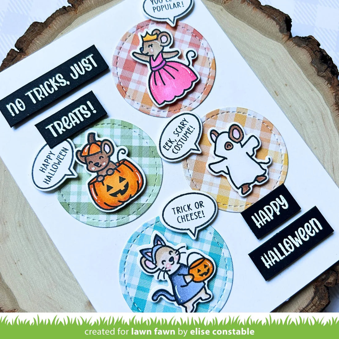 Lawn Fawn FAVORITE FLANNEL FALL 6&quot;X6&quot; Petite Paper Pack 36pc