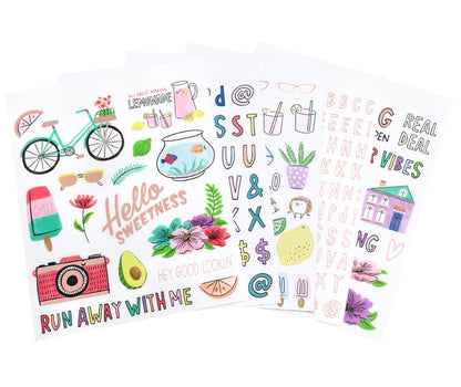 Amy Tangerine STAY SWEET Sticker Book 445pc