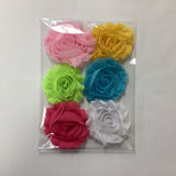 Ribbon Flowers 6pc Set