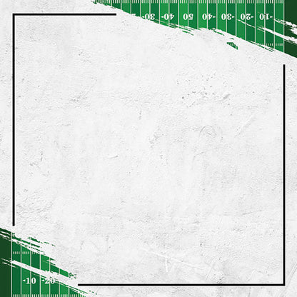 Scrapbook Customs FOOTBALL LOVE 12”X12” Scrapbook Paper