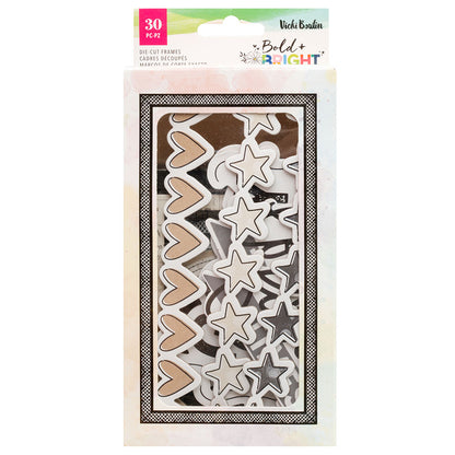 Vicki Boutin BOLD + BRIGHT Die-Cut Frames 30pc
