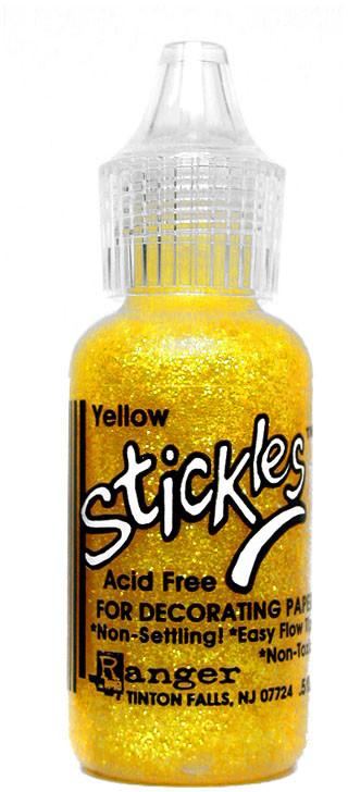 Ranger STICKLES YELLOWS &amp; ORANGES .5oz Glitter Glue