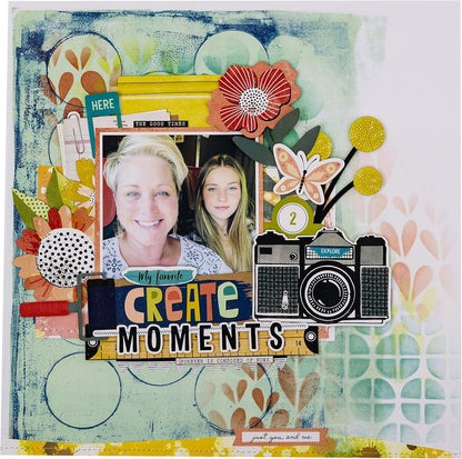 Vicki Boutin Print Shop ART FOR EVERYONE 12”X12” Paper Pad 36 Sheets