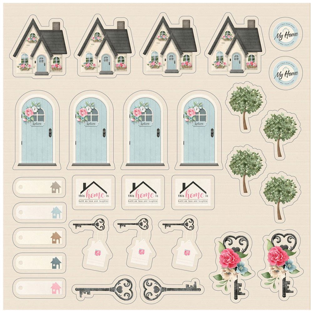 Crafters Companion NITWIT HOMEBODY 2 Pad Bundle 48 Sheets
