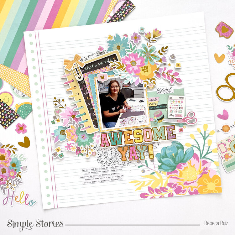 Simple Stories CRAFT THINGS 6”X8” Paper Pad
