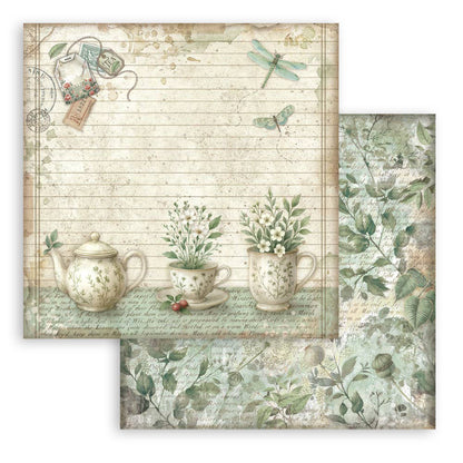 Stamperia HERBARIUM SILVAE 12”X12” Scrapbook Paper Maxi Pad