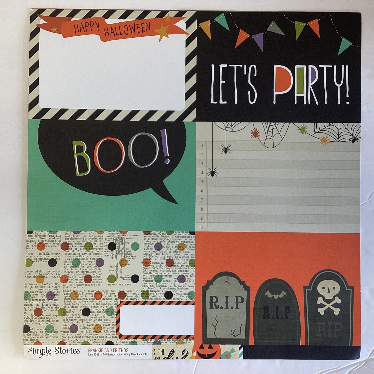 HALLOWEEN PAPER KIT 