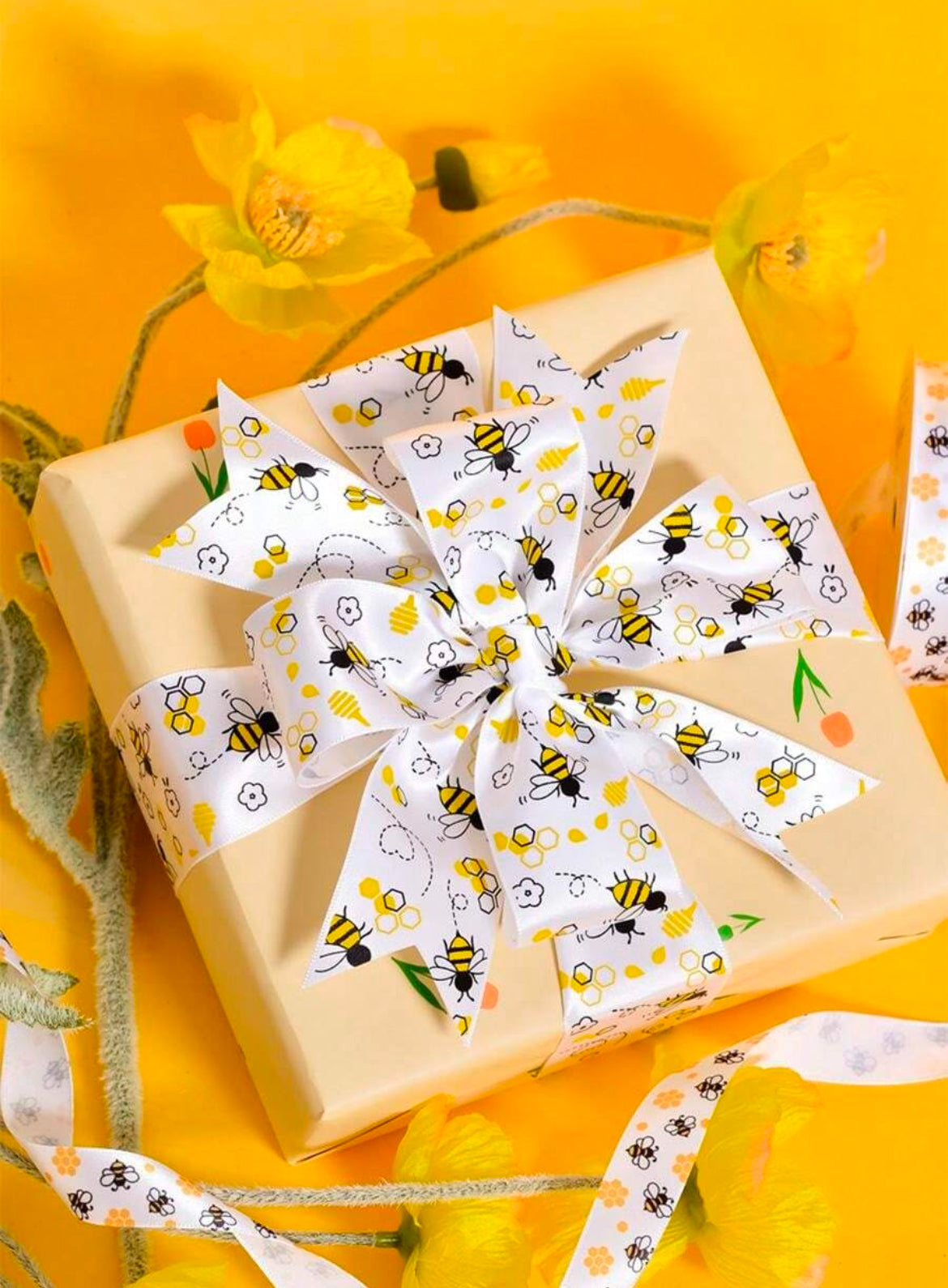 Scrapbooksrus HONEY BEE Ribbon 1 yard