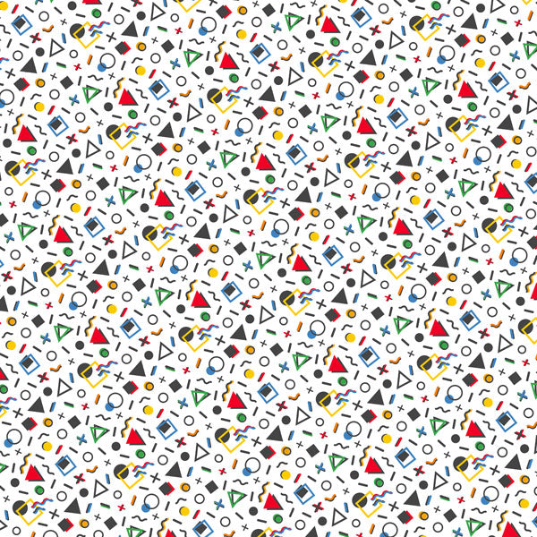 Scrapbook Customs GAMING SHAPES 12"X12" Scrapbook Paper
